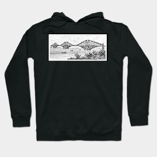 Forth Bridge, 19th century (C023/4031) Hoodie